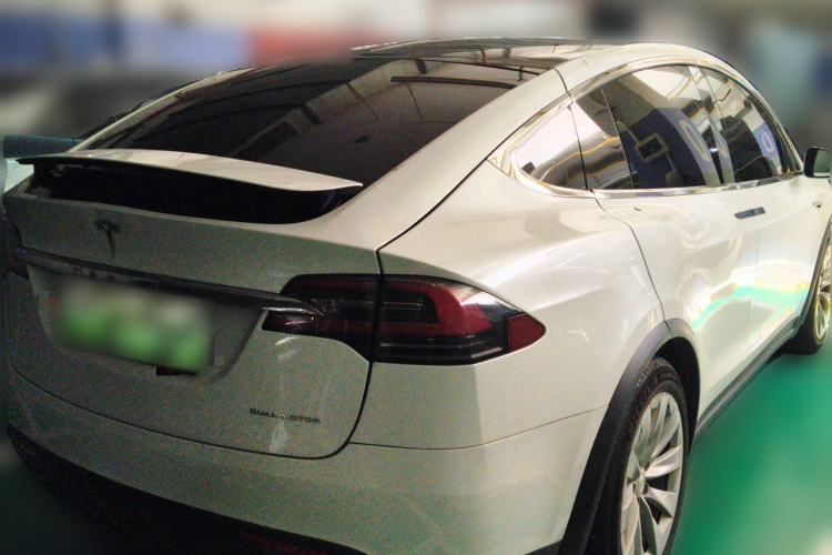Used Tesla Model X 2017 X 100D Long Range Edition Rear Right 45 Deg