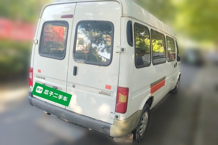 Used JMC Transit 2019 2.8T Commercial Version Long Wheelbase Mid-Roof 6-Seater Rear Single Tire China VI Emission Standard – JX493