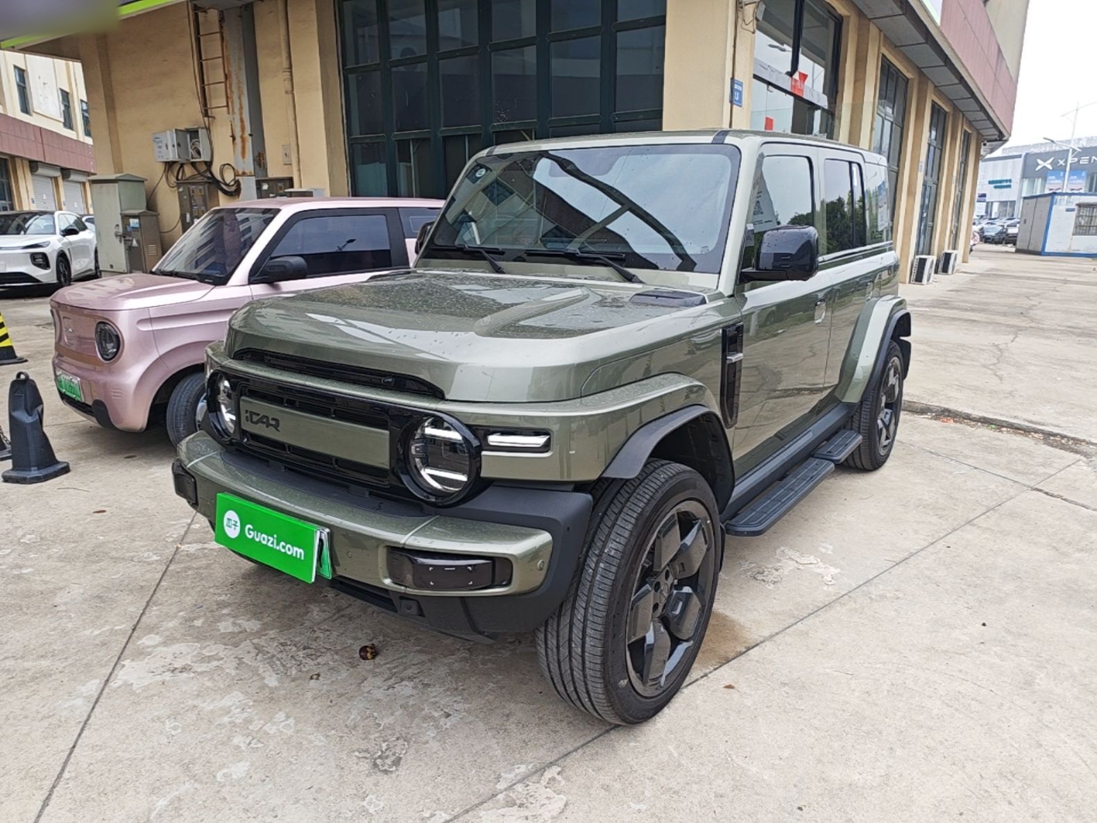 Parte inferior delantera