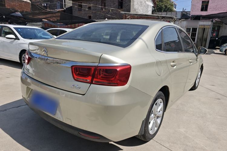 Used Citroen C4 Sega 2016 1.6L Manual Comfort Model Rear Right 45 Deg