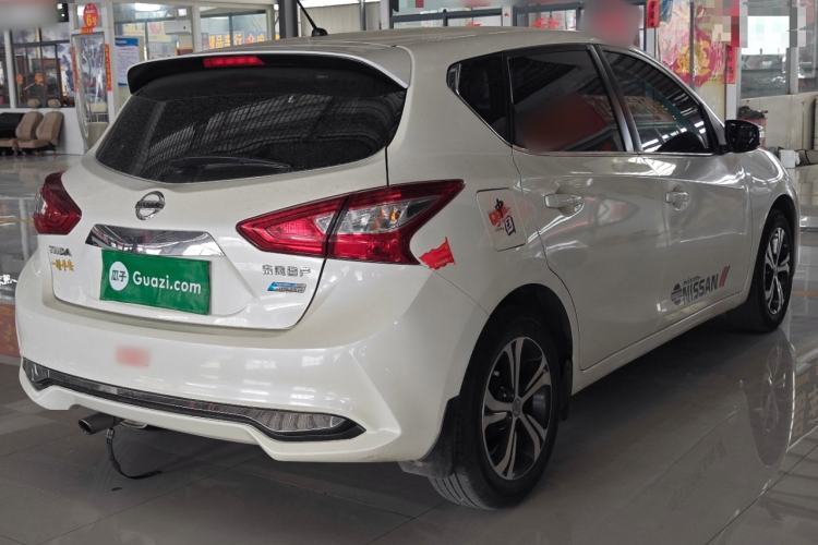 Used Nissan Tiida 2019 1.6L CVT Smart Enjoyment Version China VI Standard Rear Right 45 Deg