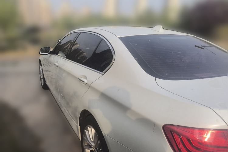 Used BMW 5 Series 2014 525Li Luxury Design Package Rear Left 45 Deg