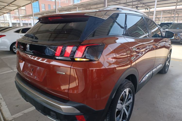 Used Peugeot 4008 2017 350THP Elite Edition Rear Right 45 Deg