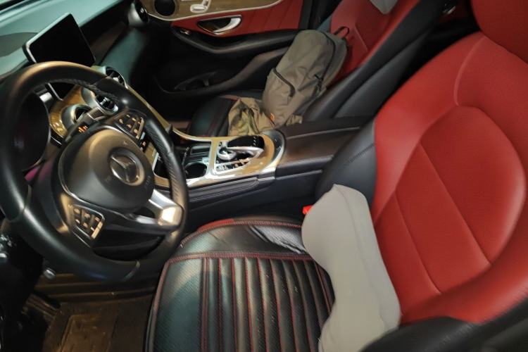 Used Mercedes-Benz GLC Coupe 2017 GLC 260 4MATIC Coupe SUV Left Front Seat