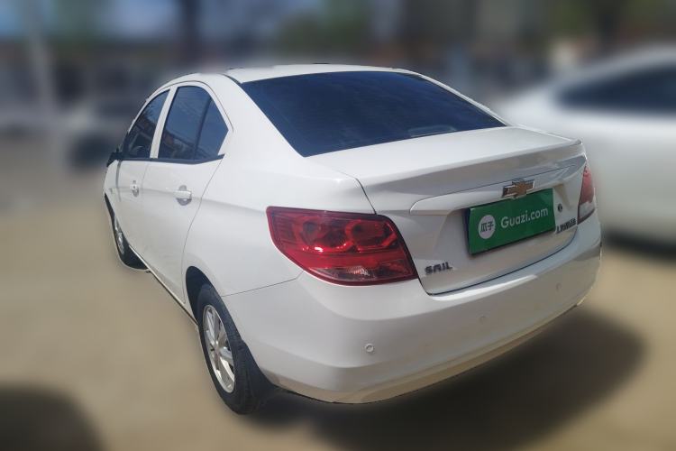 Used Chevrolet Sail 2015 Sail 3 1.3L AMT Ideal Edition Rear Left 45 Deg