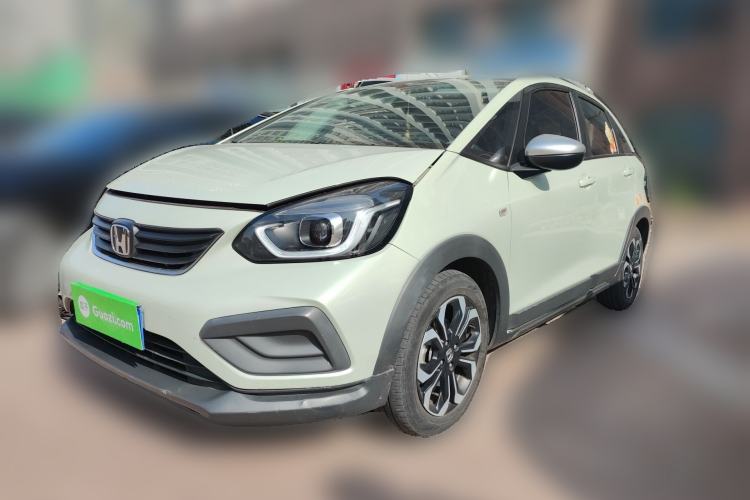Used Honda Fit 2021 1.5L CVT Trendy Version Front Left 45 Deg