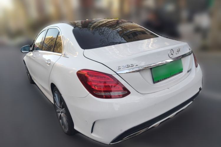 Used Mercedes-Benz C-Class 2016 C 200 L 4MATIC Sport Edition Rear Left 45 Deg