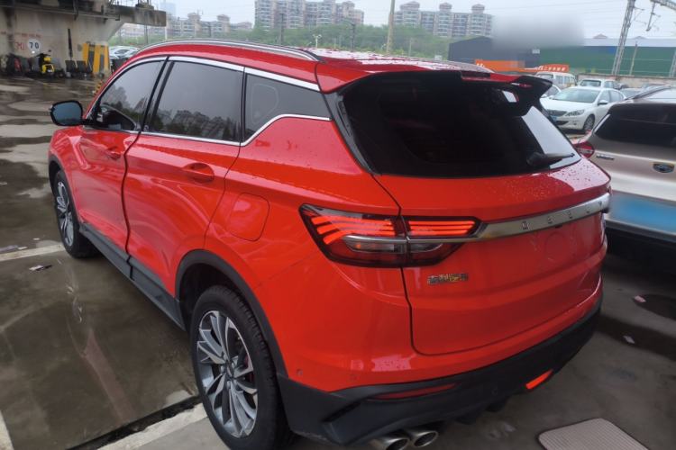 Used Geely Auto Coolray 2019 Sport Model 260T DCT Battle China V Standard Rear Left 45 Deg