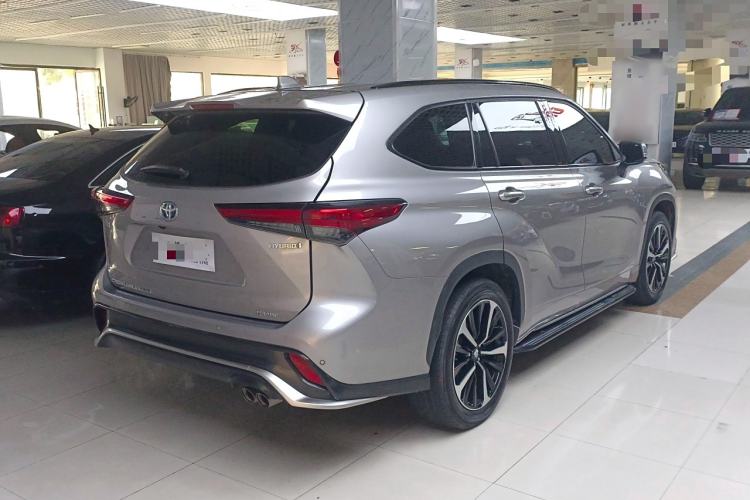 Used Toyota Crown Kluger 2021 2.5L HEV Four-Wheel Drive Premium Edition Rear Right 45 Deg