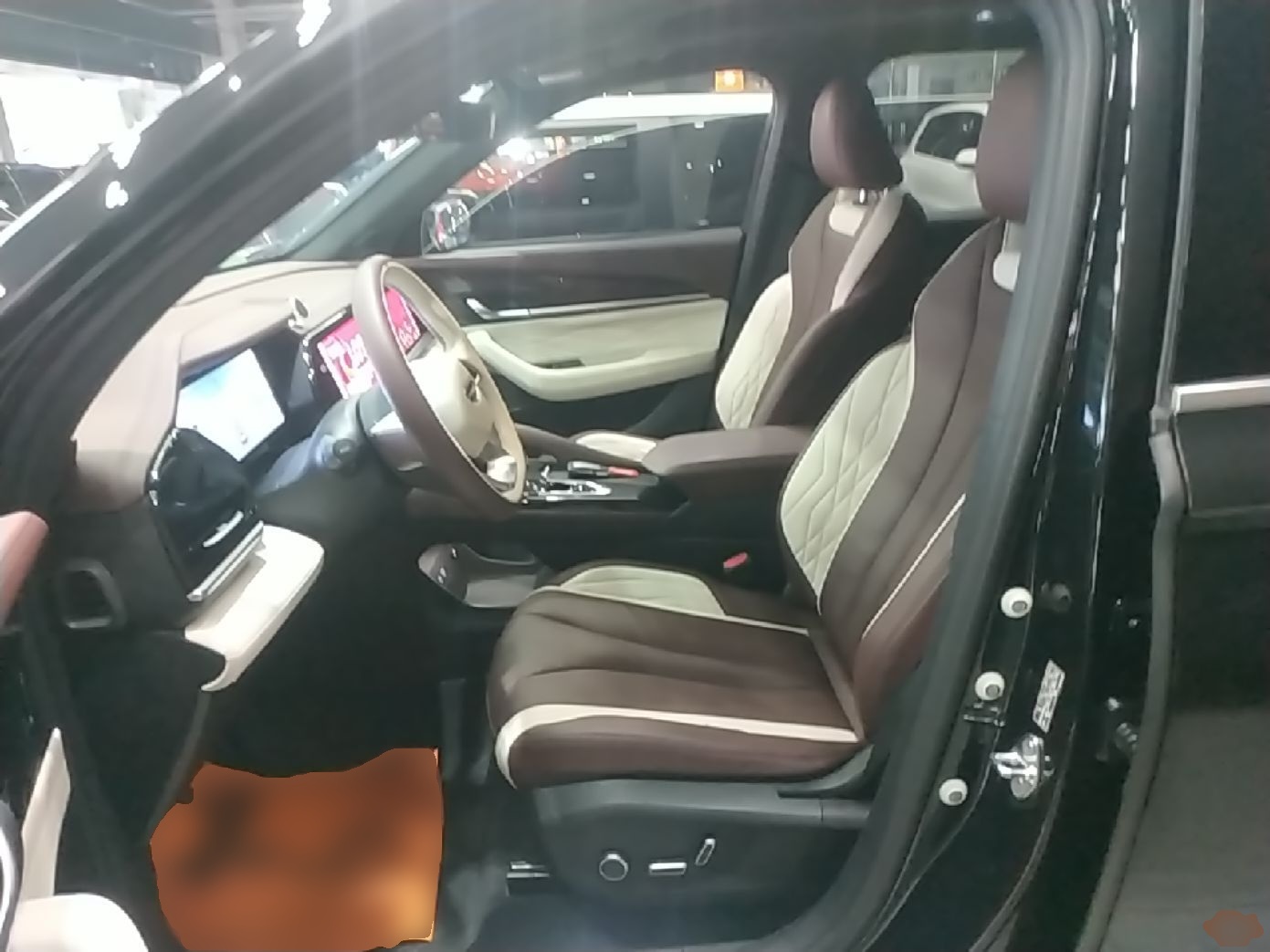 Avant de la voiture