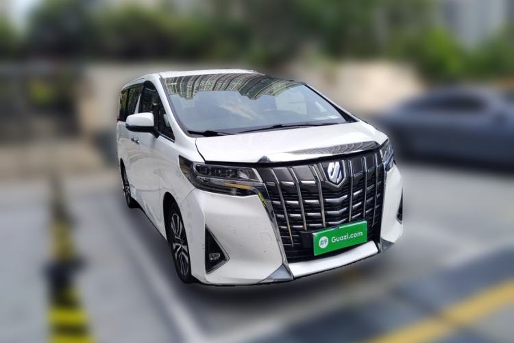 Used Toyota Alphard 2018 Revised Version 3.5L Premium Edition Front Right 45 Deg