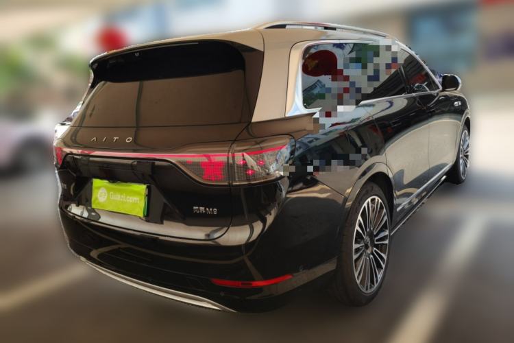 Used Hima AITO M9 2024 Range-Extended Ultra Version 42 kWh 6-Seater Model Rear Right 45 Deg