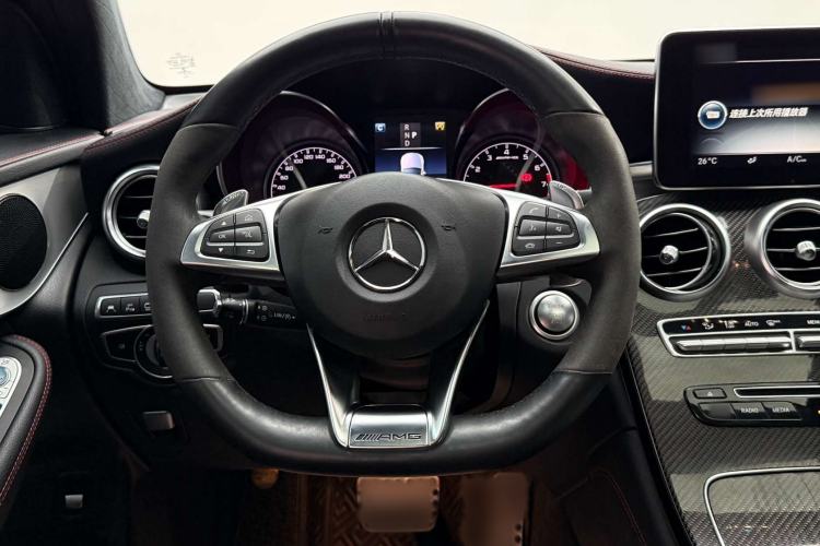 Used Mercedes-Benz GLC Coupe AMG 2017 AMG GLC 43 4MATIC Coupe SUV Steering Wheel