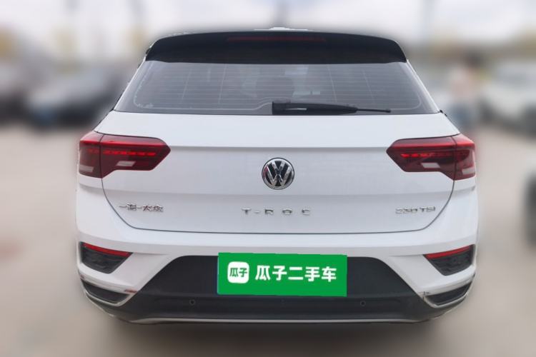 Used Volkswagen T-ROC 2020 230TSI DSG Two-Wheel Drive Advanced Version Rear