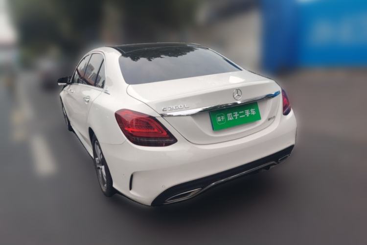 Used Mercedes-Benz C-Class 2021 C 260 L Sport Edition Rear Left 45 Deg