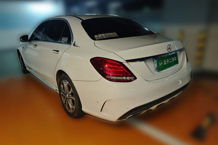 Used Mercedes-Benz C-Class 2015 C 180 L Sport Edition Rear Left 45 Deg