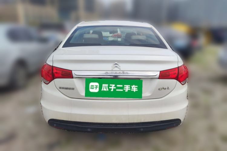 Used Citroen C4L 2014 1.8L Intelligent Drive Automatic Enjoyment Model Rear