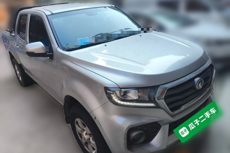 Used Great Wall Wingle 7 2019 2.0T Gasoline Two-Wheel-Drive Elite Version China VI Standard Small Double Cabin GW4C20B Front Right 45 Deg