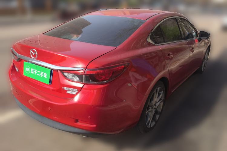 Used Mazda Atenza 2017 2.5L Sky Blue Supreme Edition Rear Right 45 Deg