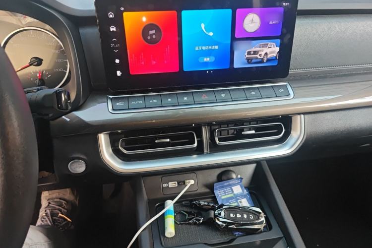 Used Great Wall Poer 2023 2.0T Commercial Version Automatic Diesel 4x4 Elite Long-Box GW4D20M
