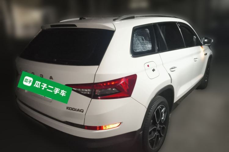 Used Skoda Kodiaq 2019 Facelifted TSI380 7-Seater All-Wheel-Drive Flagship Version China VI Standard Rear Right 45 Deg