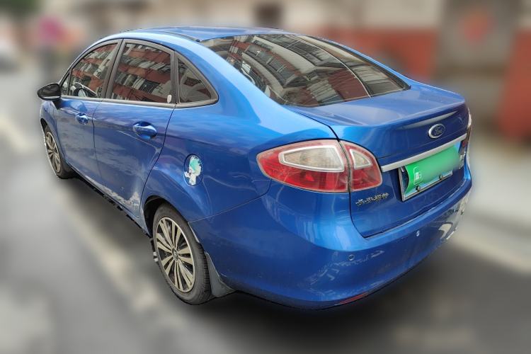 Used Ford Fiesta 2009 Sedan 1.5L Automatic Fashion Edition Rear Left 45 Deg