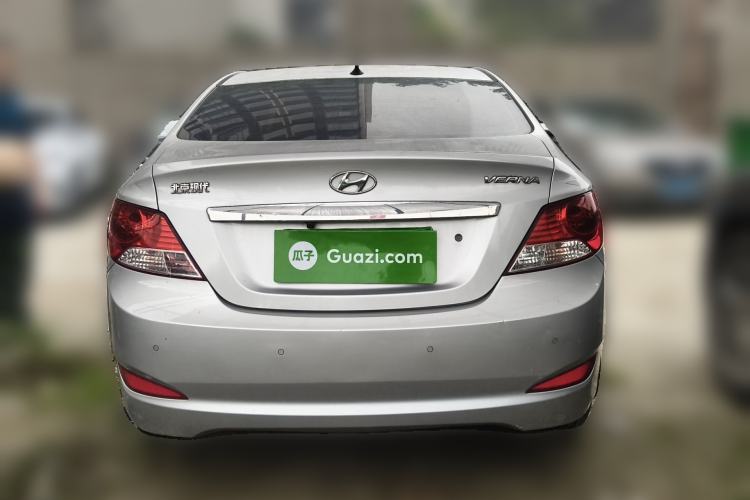 Used Hyundai Verna (older generation) 2010 Sedan 1.4L Automatic Fashionable GT Model Rear
