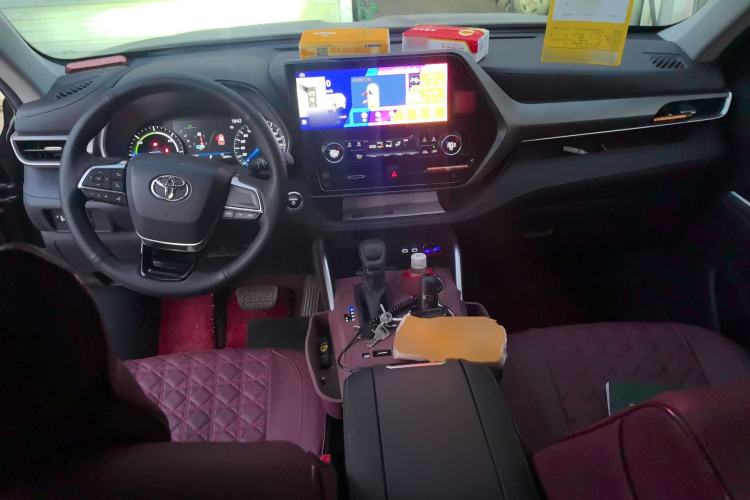 Used Toyota Highlander 2023 2.5L Smart Electric Hybrid Dual-Engine Two-Wheel Drive Elite Version 7-Seater PLUS Edition
