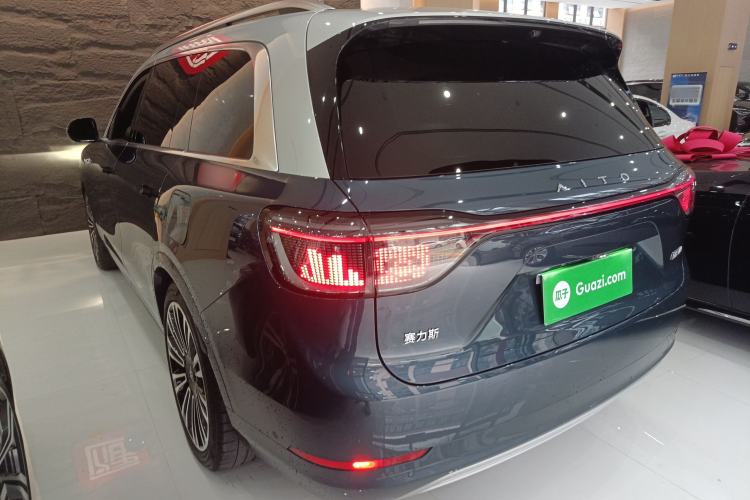 Used Hima AITO M9 2024 Range-Extended Ultra Version 52 kWh 6-Seater Model Rear Left 45 Deg