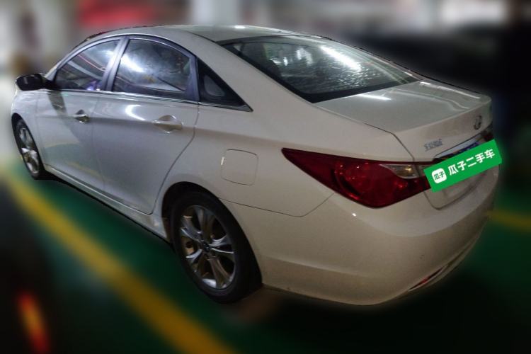 Used Hyundai Sonata 2011 2.0L Automatic Leading Edition Rear Left 45 Deg