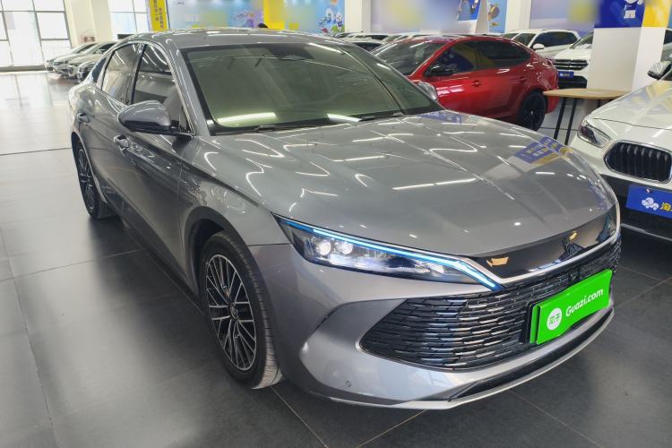 Used BYD Qin L 2024 DM-i 120KM Excellence Model Front Right 45 Deg