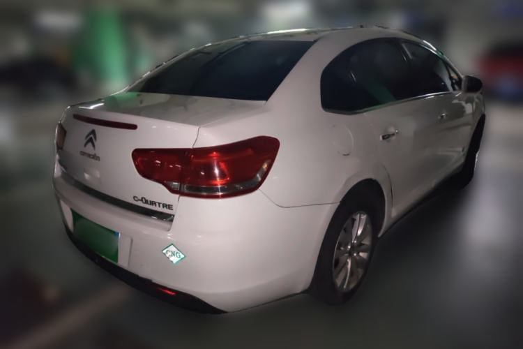 Used Citroen C-Quatre 2012 Sedan 1.6L Manual Enjoyment Model Rear Right 45 Deg