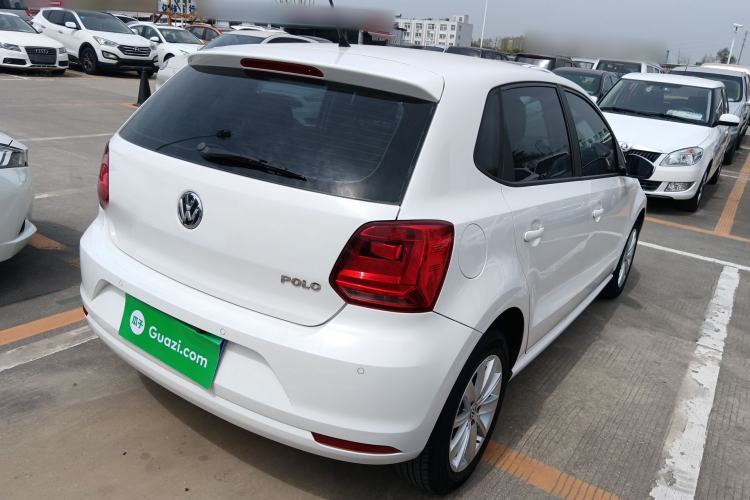 Used Volkswagen Polo 2014 1.4L Automatic Comfort Edition Rear Right 45 Deg