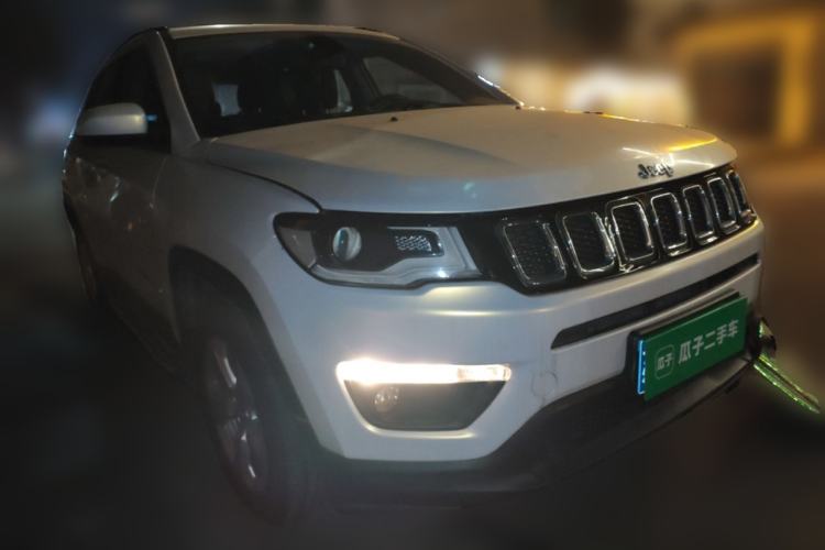 Used Jeep Compass 2019 200T Automatic Family Edition - Connected Large Screen Version Front Right 45 Deg