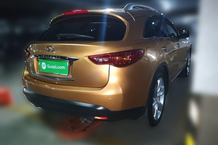 Used Infiniti QX70 2013 3.7L Standard Edition Rear Right 45 Deg