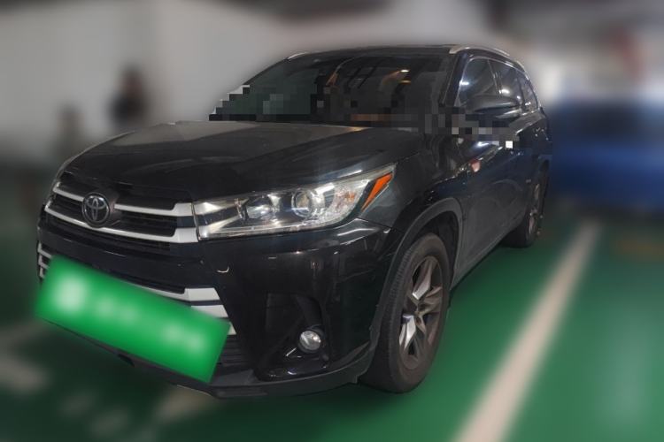 Used Toyota Highlander 2018 2.0T Four-Wheel Drive Luxury Edition 7 Seats China V Emission Standard