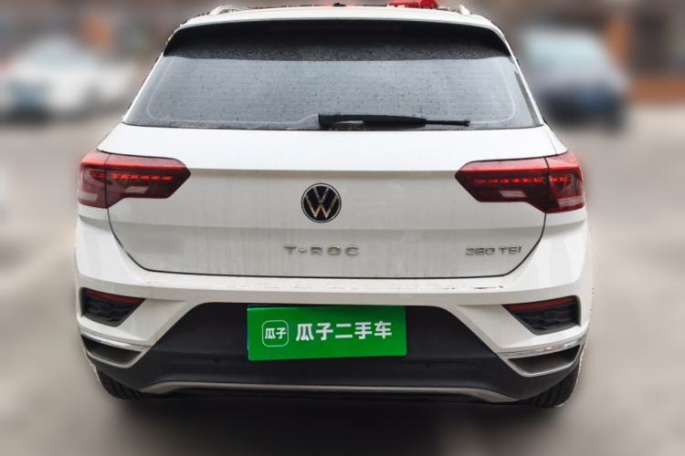 Used Volkswagen T-ROC 2022 280TSI DSG Two-Wheel Drive Comfort PLUS Rear