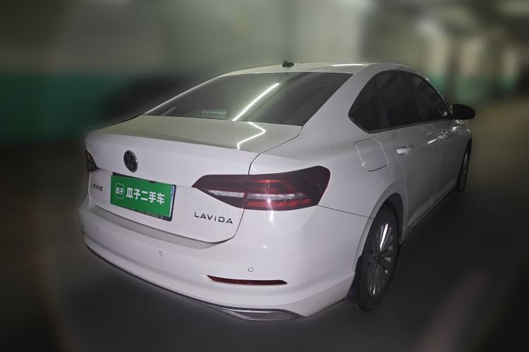 Used Volkswagen Lavida 2019 1.5L Automatic Comfort Edition China VI Standard Rear Right 45 Deg
