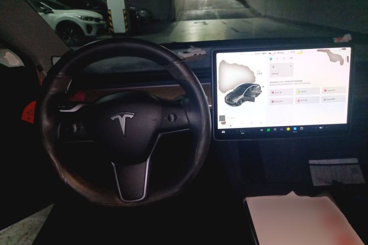 Used Tesla Model 3 2021 Standard Range Rear-Wheel Drive Upgraded Version 3D6 Steering Wheel