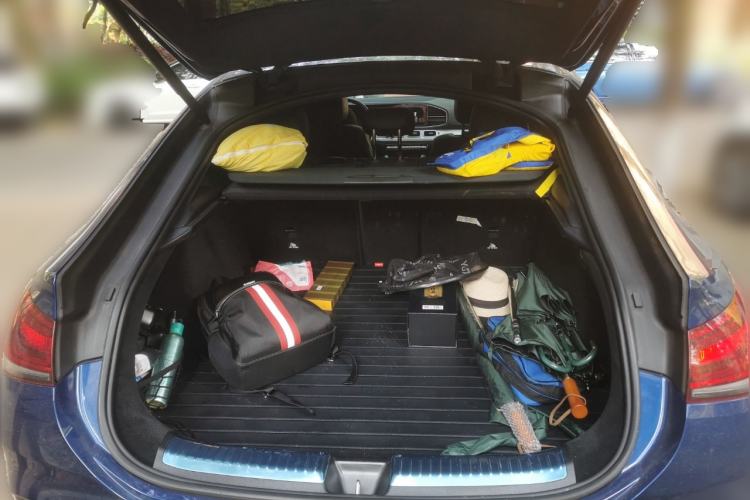 Used Mercedes-Benz GLE Coupe 2020 GLE 350 4MATIC Coupe SUV Luxury Model Trunk