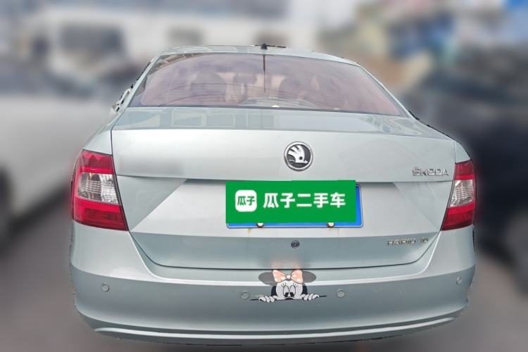 Used Skoda Rapid 2015 1.6L Automatic Enjoyment Selection Model Rear