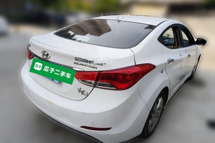 Used Hyundai Elantra (5th Generation / Langdong) 2012 1.6L Manual Leading Model Rear Right 45 Deg