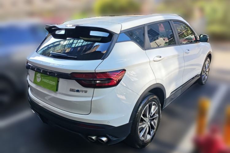 Used Geely Auto Coolray New Energy 2022 1.5T ePro 85KM Starry Edition Rear Right 45 Deg