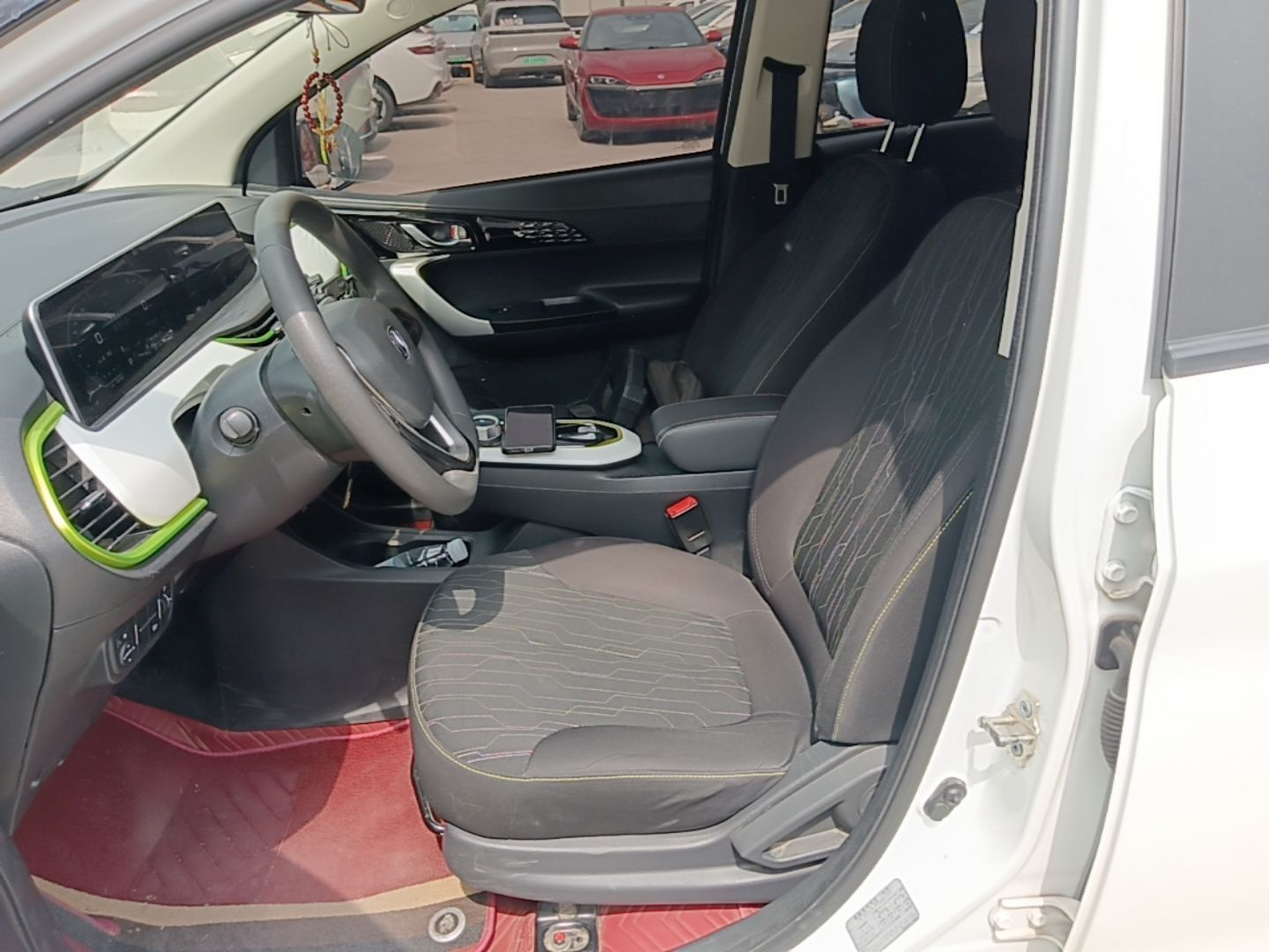 Avant de la voiture