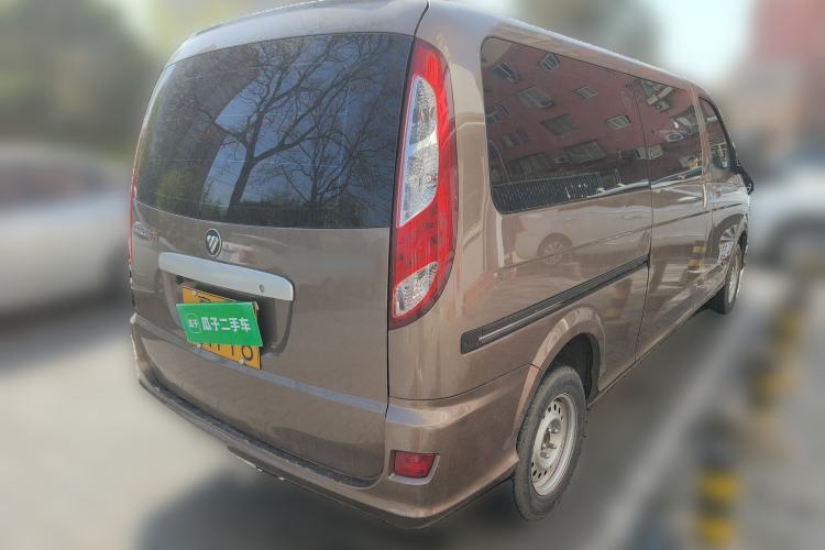 Used Foton Scenic G5 2022 2.0L Gasoline Commercial Version Open-Window 10-Seater 1TZS Rear Right 45 Deg