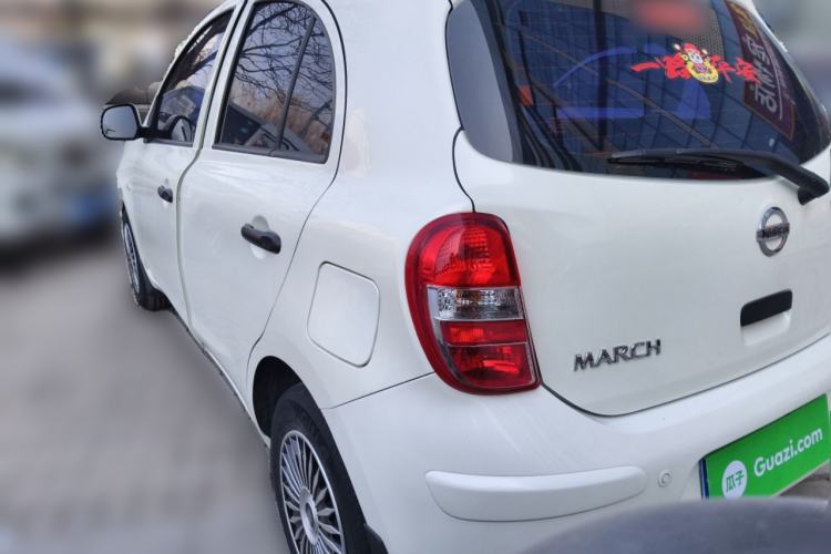 Used Nissan March 2015 1.5L Automatic E-Xuan Edition Rear Left 45 Deg