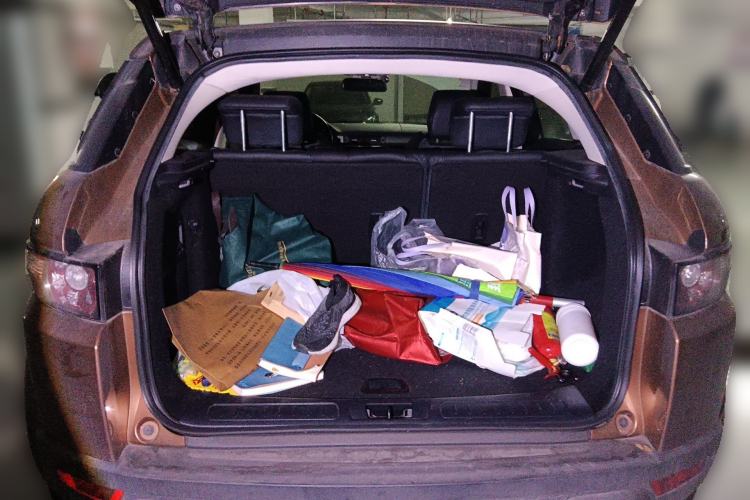 Used Land Rover Range Evoque 2014 2.0T 5-Door Luxury Edition Trunk