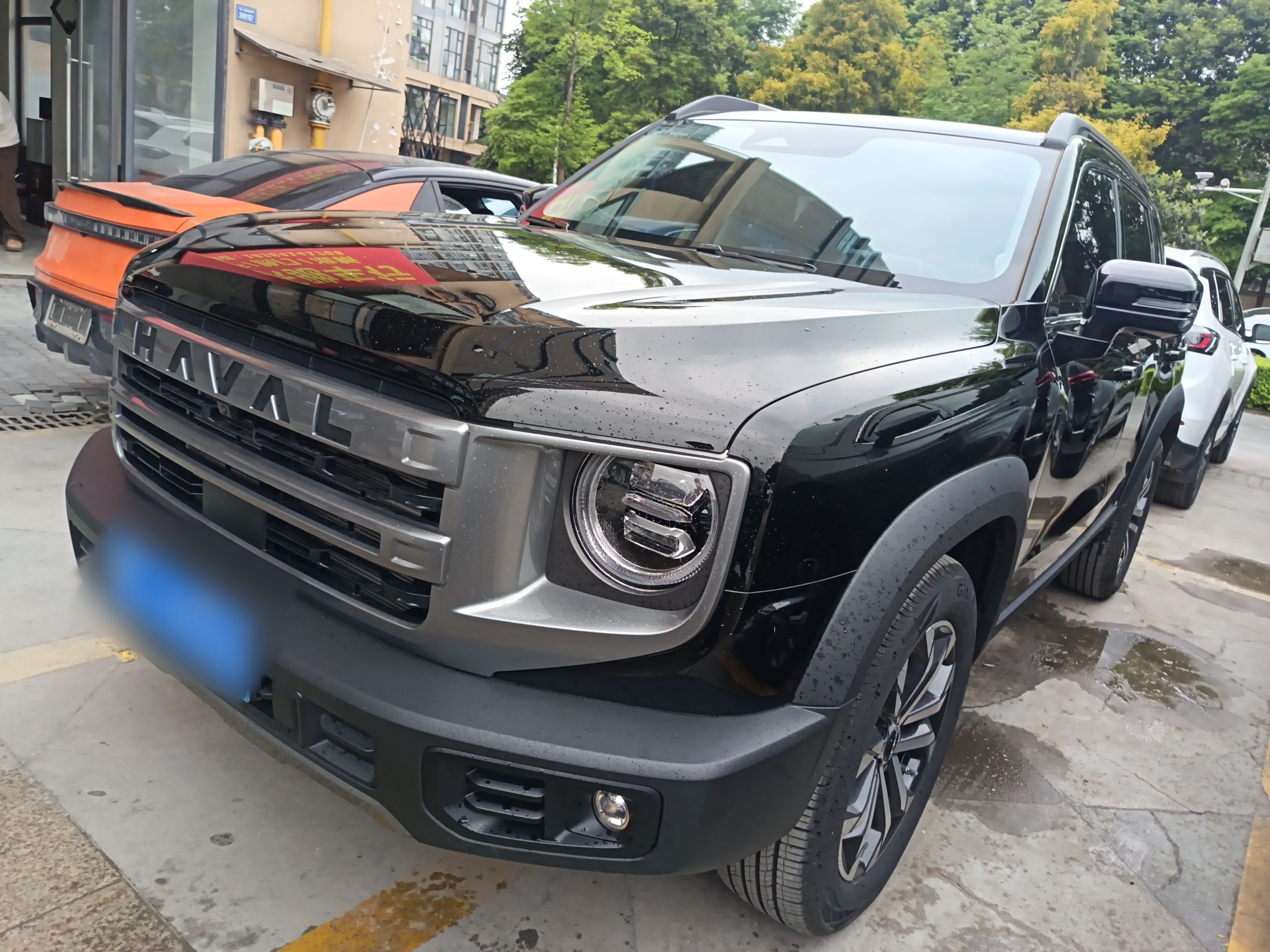 Parte inferior delantera