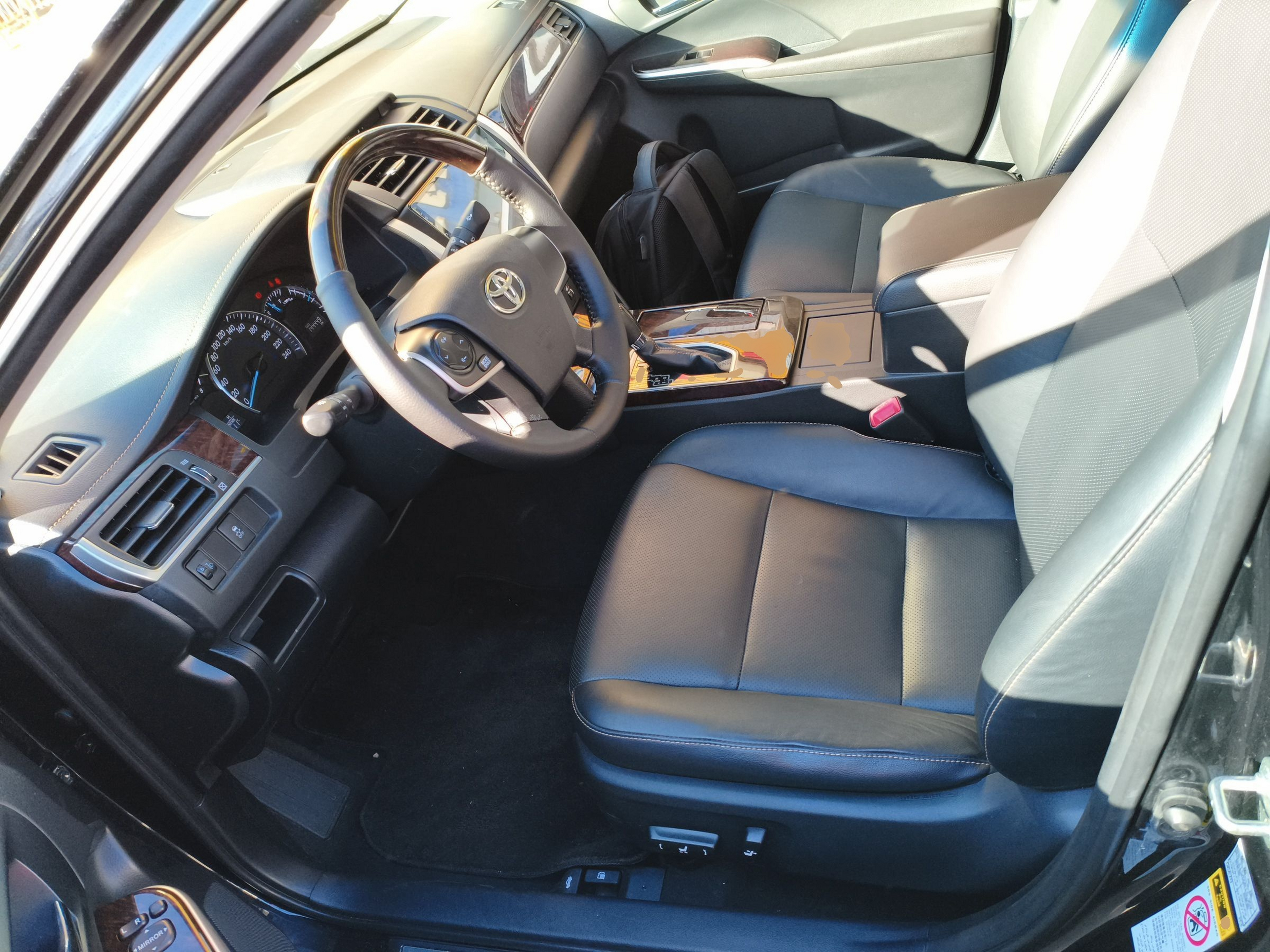 Avant de la voiture