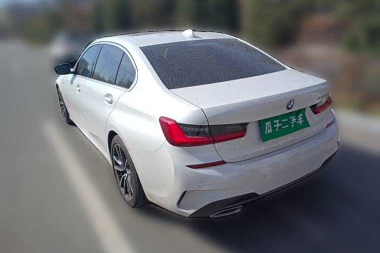 Used BMW 3 Series 2021 Second Facelift 320Li M Sport Package Rear Left 45 Deg